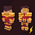 make minecraft styled skin