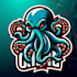 make a high quality kraken octopus mascot logo design for you