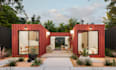plan shipping container home design, 3d container house apartment architecture