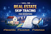 do real estate skip tracing