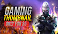 design gaming youtube thumbnails