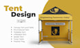 design canopy tent, tablecloth, table cover tent design