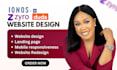 design and redesign duda website ionos zyro jimdo godaddy website carrd website