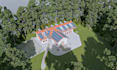 create architectural exterior animation and phasing animation