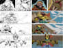 do flat colors for your comics and manga