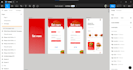 do mobile app design in figma