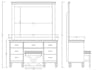 draw accurate 2d furniture drawings for carpentry and production