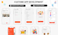 develop mobile ios and android app development using react native and flutter