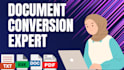 provide document typing,rewriting,retyping,editing services