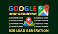do google maps data scraping and b2b lead generation service