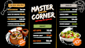 create luxury menu for restaurants and hotels