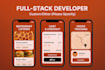 be your frontend and backend developer to build application