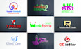 design unique modern minimalist business logo design