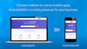 convert your website or site to ios and android app