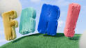 make 3d fur hair velcro effect for your modern logo or type