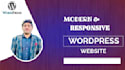 build modern and responsive wordpress website