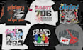 create a retro vintage t shirt design