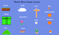 design pixel art game background game assets