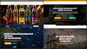 build a responsive react js website or landing page