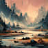 paint landscape watercolor painting