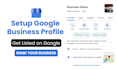 setup and optimize google business profile