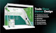 design trade show booth, backdrop exhibition stand graphics for your trade fair