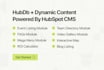 build custom hubspot cms modules and dynamic pages