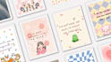 design custom cute affirmation, motivational cards