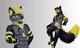 make quality 3d furry vrchat model, vtuber, vseeface, fursona avatar