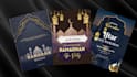 design an islamic card event ,flyer poster, invitation iftar, ramadan invitation