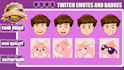 create attractive custom emotes and badges for your stream