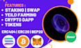 create ico, ido presale, smart contract, wallet connect, pandora on ethereum