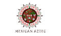 do design prehispanic aztec beard and mexican logo