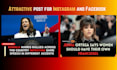 research and create amazing 100 breaking news posts for instagram posts
