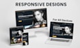 design a responsive wordpress landing page or woocommerce website that converts