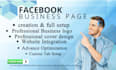 create and complete setup your facebook business page professionally