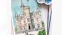 do a custom house illustration