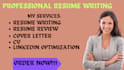 do resume review, CV, sales tech, cover letter, linkedin