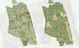 give your 2d master plan, architecture floor plan, and section a diagram look