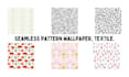 create   seamless patterns for wallpapers , textile