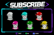 create awesome twitch sub badges or emotes and bit badges
