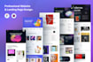 do high converting website and landing page design in figma