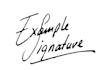give you nice handwritten signature for you