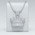 do custom hip hop jewelry 3d model and rendering