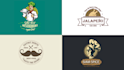 do unique typography logo design