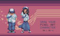 design pixel character sprite sheets for your 2d game