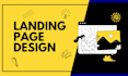 do wordpress landing page squeeze page using elementor pro