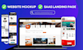 design figma landing page, figma website