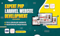 build a single page website in PHP laravel