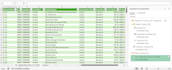 clean, split, and merge excel data using power query